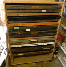 Letterpress cabinet full for sale  GREAT YARMOUTH