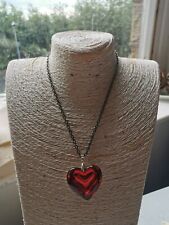 Women necklace heart for sale  DEWSBURY