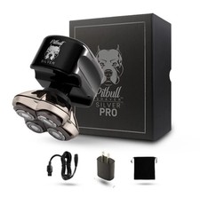 Usado, Barbeador Skull Pitbull Silver PRO: Barbeador Elétrico de Cabeça para Homens Uso Molhado e Seco NOVO comprar usado  Enviando para Brazil