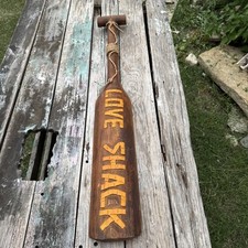 Arte decorativa de parede Love Shack cabine suspensa barra Mancave madeira 39""   comprar usado  Enviando para Brazil
