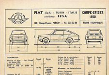 Fiche technique fiat d'occasion  Goetzenbruck