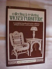 WICKER FURNITURE COLLECTING and RESTORING  by SAUNDERS; HOW TO,  REFERENCE (1977 comprar usado  Enviando para Brazil