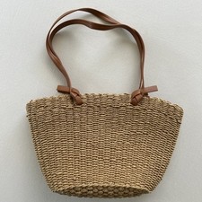 Tragetasche strohtasche sommer gebraucht kaufen  Berlin