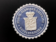 Siegelmarke landrath fürstl gebraucht kaufen  Großostheim
