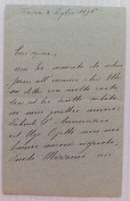 Lettera angiolo orvieto usato  Roma