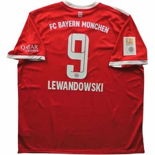 Camiseta de futebol Bayern de Munique 2022-23 Adidas Home Robert Lewandowski tamanho 3XL comprar usado  Enviando para Brazil