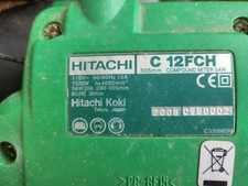 Hitachi c12fch chop for sale  SEVENOAKS