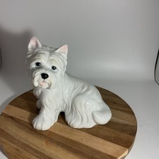 Estatueta White West Highland Terrier DNC 5,25” porcelana  comprar usado  Enviando para Brazil