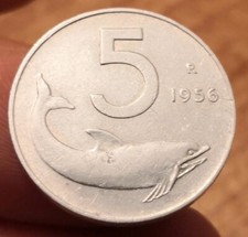 Moneta lire 1956 usato  Olbia