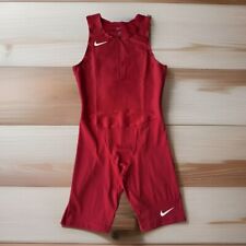 Macacão de atletismo Nike Pro Elite Team vermelho branco masculino tamanho grande comprar usado  Enviando para Brazil