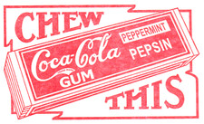 Coca cola gum for sale  Fernandina Beach
