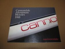 Catálogo Cannondale 1988 bicicletas de carretera y montaña segunda mano  Embacar hacia Argentina