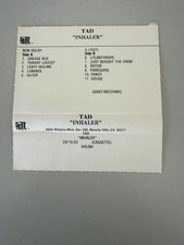 TAD Inhaler Advance Promo Cassette 1993 comprar usado  Enviando para Brazil