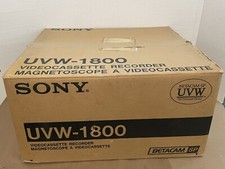 Sony uvw 1800 for sale  Apex