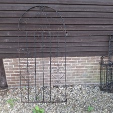 Wrought iron arched for sale  FAKENHAM