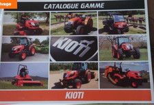 Brochure kioti gamme d'occasion  Coutances