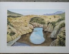 Ancienne peinture aquarelle d'occasion  Sainte-Suzanne