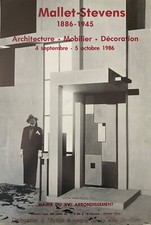 Mallet stevens affiche d'occasion  Mantes-la-Jolie