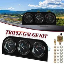 52mm triple gauge for sale  LONDON