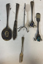 Vintage metal silverware for sale  Cedar Rapids