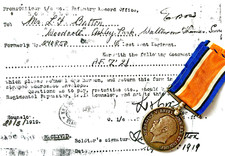 1st w.w.medal pte. for sale  BOURNEMOUTH