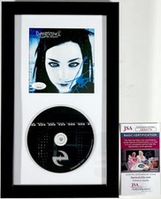 CD livreto assinado por Amy Lee Evanescence Fallen emoldurado display fosco JSA CERTIFICADO DE AUTENTICIDADE comprar usado  Enviando para Brazil