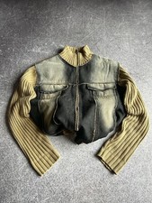 Jaqueta jeans vintage x suéter adequado para glamour histérico estilo japonês lavado, usado comprar usado  Enviando para Brazil