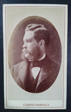 Retrato de perfil lateral CDV Man por W. Clayton, Nottingham e Leicester comprar usado  Enviando para Brazil
