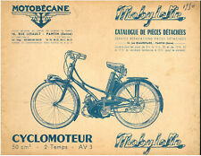 Motobecane catalogue pièces d'occasion  Rochefort