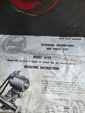 Dumore model 3119 for sale  Biddeford