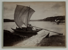 Joseph James Forrester, Barco rabelo douro, Portugal  Tirage albuminé  27,5x, usado comprar usado  Enviando para Brazil
