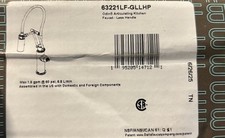 Torneira de cozinha articulada Brizo Odin (menos alça) 63221LF-GLLHP, ouro luxuoso comprar usado  Enviando para Brazil