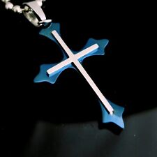 Collana rosario acciaio usato  Vercelli