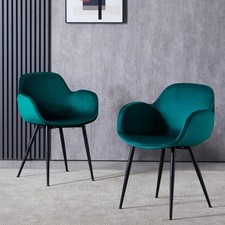 Set velvet dining for sale  SALFORD