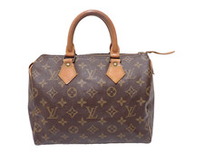 Louis Vuitton Monogram Speedy 25 Torebka Torba M41528 Brązowa Używana MI874, używany na sprzedaż  Wysyłka do Poland