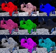 🦖ARK Survival Ascended Bison Solid Colors PVE PS5/XBOX/PC comprar usado  Brasil 