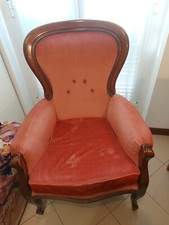 Poltrona velluto usato  Tribogna