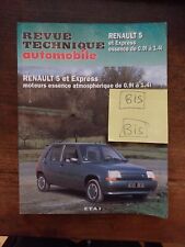 Usado, REVUE TECHNIQUE Renault 5 Supercinq Express R5 0.9 1.0 1.1 1.2 1.4 TS GTS TSE comprar usado  Enviando para Brazil