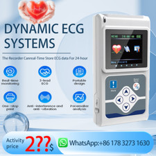Genuíno CONTEC TLC9803 Sistema de Monitor de ECG Dinâmico Gravador 24 Horas Holter ECG comprar usado  Enviando para Brazil