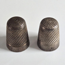Solid silver thimbles for sale  BASINGSTOKE
