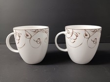 Caneca de chocolate Lenox Simply Fine porcelana óssea (conjunto de 2) L CHO comprar usado  Enviando para Brazil