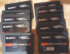 Używany, Lot De 10 disques durs  480gb SSD HS pour pièces détachées na sprzedaż  Wysyłka do Poland
