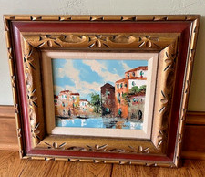 Vintage framed oil for sale  Appleton