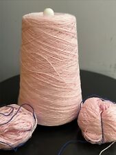 Pink 2ply wool for sale  BATH