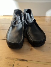 Clarks wallabees black for sale  EDINBURGH