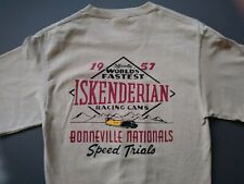 Camiseta Iskenderian racing Isky cams 1957 Bonneville Nats estilo vintage hot rod comprar usado  Enviando para Brazil
