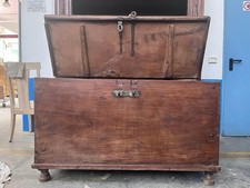 Baule antico legno usato  Italia