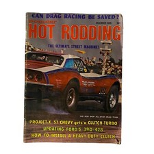 Popular Hot Rodding Magazine December 1968 Rod Shop All-Star Drag Team No Label comprar usado  Enviando para Brazil