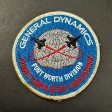 Usado, Vintage General Dynamics Flight Simulator Laboratory Patch Fort Worth Division~ comprar usado  Enviando para Brazil