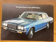 Toyota crown 2600 for sale  SEAHOUSES